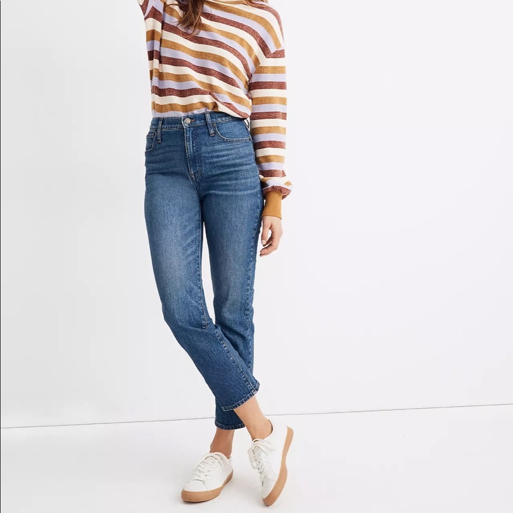Madewell Straight Coldbrook Wash 29